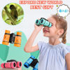 Picture of Kid Binoculars High Resolution Best Gifts for 3-12 Years Boys Girls Optics Shockproof Mini Compact Binocuolar Toys Folding Small Telescope for Bird Watching Camping Outdoor Play