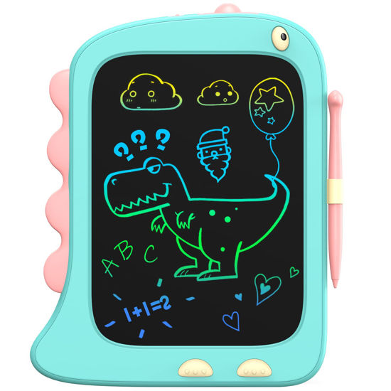 Picture of ORSEN LCD Writing Tablet Boy Toys, 8.5 Inch Doodle Board Drawing Pad Gifts for Kids, Toddlers Dinosaur Drawing Board Christmas Birthday Gifts, Drawing Tablets for Boys Girls 2 3 4 5 6 7 Years Old-Blue