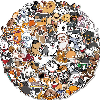 3D Puffy Dog Stickers for Kids Toddlers 4-8, 6 Sheets Cute Foam Puppy  Stickers for Preschool Girls Boys, Reusable Bubble Stickers Bulk for Party