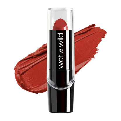 Picture of wet n wild Silk Finish Lipstick| Hydrating Lip Color| Rich Buildable Color| Raging Red