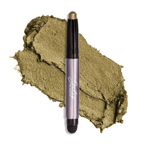 Picture of Julep Eyeshadow 101 Crème to Powder Waterproof Eyeshadow Stick, Khaki Green Shimmer