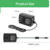 Picture of [UL Certified] AC 100-240V to DC 12V 2A Power Supply Adapter, Plug 5.5mm x 2.1mm for CCTV Camera DVR NVR Led Light Strip UL Listed FCC