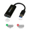 Picture of StarTech.com USB 3.0 to HDMI Adapter - 1080p (1920x1200) - Slim/Compact USB Type-A to HDMI Display Adapter Converter for Monitor - External Video & Graphics Card - Black - Windows Only (USB32HDES)