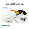 Picture of PlexDisc CD-R 700MB 52X White Inkjet Hub Printable Recordable Media - 100pk Cake Box (FFP) 631-205-BX, 100 Discs