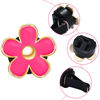 Picture of 6 Pcs Daisy Flower Air Vent Clip Air Conditioning Outlet Clip Car Air Freshener Clip Charm Car Inter Decor Accessories (Red, Pink, White,3 cm, 3.3 cm)