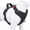 Picture of PHOEPET No Pull Dog Harnesses for Small Dogs Reflective Adjustable Front Clip Vest with Handle 2 Metal Rings 3 Buckles [Easy to Put on & Take Off](XS, Black)