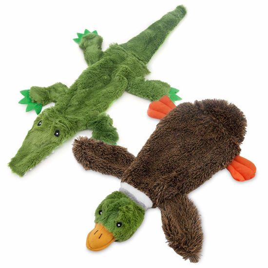 Alligator dog toy no on sale stuffing