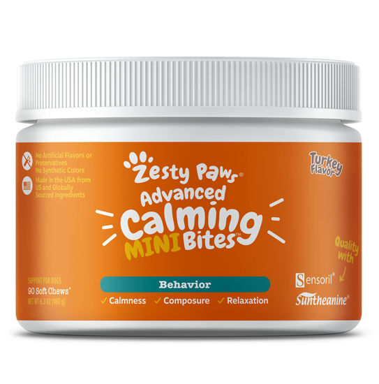 Zesty paws calming treats best sale for dogs