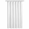 Picture of Barossa Design Extra Long Shower Curtain Liner with 6 Magnets - 72" x 84" XL White Waterproof PEVA Shower Liner for Bathroom, PVC Free, Metal Grommets - White, 72x84