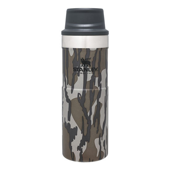 Picture of Stanley 10-06439-215 The Trigger-Action Aluminum Travel Mug Bottomland 16OZ / .47L