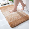 Picture of OLANLY Luxury Bathroom Rug Mat, Extra Soft and Absorbent Microfiber Bath Rugs, Non-Slip Plush Shaggy Bath Carpet, Machine Wash Dry, Bath Mats for Bathroom Floor, Tub and Shower, 24x16, Beige