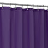 Picture of ALYVIA SPRING Royal Purple Fabric Shower Curtain Liner Waterproof - Soft & Light-Weight Cloth Shower Liner with 3 Magnets, Hotel Quality & Machine Washable - Standard Size 72x72, Purple