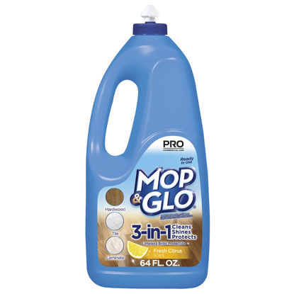 Picture of Mop & Glo Professional Multi-Surface Floor Cleaner, Fresh Citrus Scent, 64 Oz