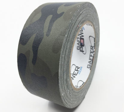 Picture of Gaffer Power Camouflage Tape, Premium Grade Gaffer Tape Muted Army Green Camo Tape - Made in The USA, 2 Inch X 25 Yards, Heavy Duty Gaffer's Tape, Non-Reflective, Water Resistant.