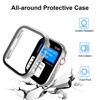 Picture of 5 Pack Case Compatible for Apple Watch Series 8 & Series 7 45mm with Tempered Glass Screen Protector, Haojavo PC Hard Ultra-Thin Scratch Resistant Bumper Protective Cover for iWatch 45mm Accessories