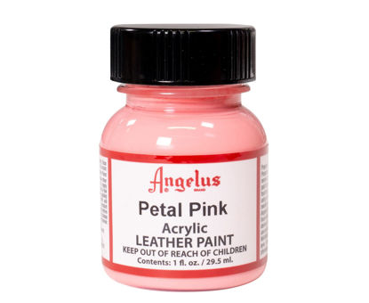 Picture of Angelus Acrylic Leather Paint Petal Pink 1oz