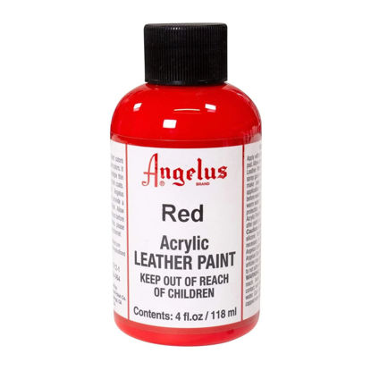 Picture of Angelus Acrylic Leather Paint Red 4oz