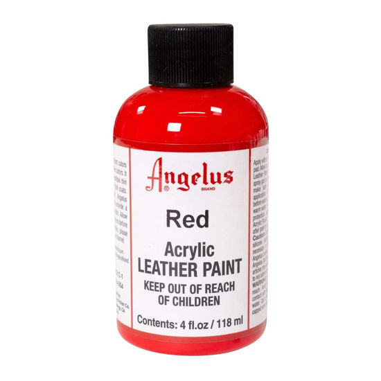 Picture of Angelus Acrylic Leather Paint Red 4oz