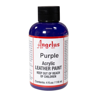 Picture of Angelus Acrylic Leather Paint Purple 4oz