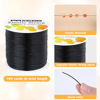 Picture of Black Elastic String for Jewelry Making, Paxcoo Bracelet String Stretch Bead Cord Stretchy String for Bracelets, Necklaces, Jewelry Making and Beading Supplies