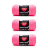 Picture of Red Heart Super Saver Pretty N' Pink Yarn - 3 Pack of 198g/7oz - Acrylic - 4 Medium (Worsted) - 364 Yards - Knitting/Crochet