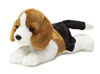 Picture of Aurora® Adorable Mini Flopsie™ Homer™ Stuffed Animal - Playful Ease - Timeless Companions - Brown 8 Inches