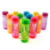 Picture of Big Bubble Bottle 12 Pack - 4oz Blow Bubbles Solution Novelty Summer Toy - Activity Party Favor Assorted Colors Set