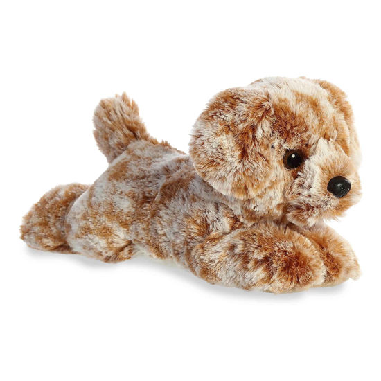 Picture of Aurora® Adorable Mini Flopsie™ Coco Lab™ Stuffed Animal - Playful Ease - Timeless Companions - Brown 8 Inches