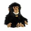 Picture of Aurora® Adorable Miyoni® Chimpanzee Stuffed Animal - Lifelike Detail - Cherished Companionship - Black 9.5 Inches