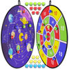 Picture of BooTaa 2 Pack 29" Large Dart Board Game Set with 20 Sticky Balls, Indoor/Sport Outdoor Fun Party Play Games, Boys Girls Toys, Birthday Toy Gifts for 3 4 5 6 7 8 9 10 11 12 Year Old Boys Girls Kids