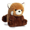 Picture of Aurora® Round Rolly Pet™ AKI Red Panda™ Stuffed Animal - Adorable Companions - On-The-Go Fun - Brown 5 Inches