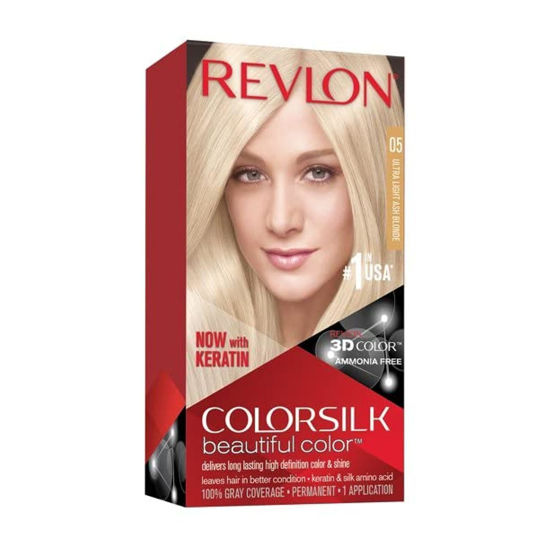 Picture of Revlon ColorSilk Beautiful Color, [05] Ultra Light Ash Blonde 1 ea (Pack of 3)