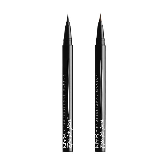 Picture of NYX PROFESSIONAL MAKEUP Epic Ink Liner Waterproof Liquid Eyeliner, Black, 2 Pack