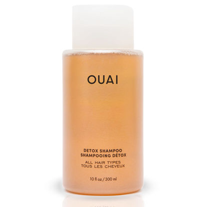 Picture of OUAI Detox Shampoo - Clarifying Cleanse for Dirt, Oil, Product & Hard Water Buildup - Get Back to Super Clean, Soft & Refreshed Locks - 10 fl oz