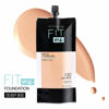 Picture of Maybelline New York Fit Me Matte + Poreless Liquid Foundation, Pouch Format, 130 Buff Beige, 1.3 Ounce