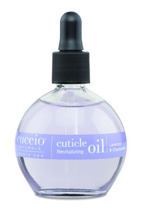 Picture of Cuccio Naturale Cuticle Revitalizing Oil - Lavender & Chamomile - Moisturizes, Strengthens Nails - 2.5 oz