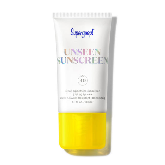 Picture of Supergoop! Unseen Sunscreen, 30ml - SPF 40 PA+++ Reef-Friendly, Broad Spectrum Face Sunscreen & Makeup Primer - Weightless, Invisible, Oil Free & Scent Free - Beard Friendly - For All Skin Types