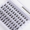 Picture of Lash Clusters, DIY Eyelashes Extensions 60Pcs Clusters Lashes with Glue Natural Look Wispy Fluffy Lash Extension Kit Reusable False Eyelashes Individual Lashes Mix 10-16mm C D Curl DIY at Home-DM14