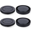 Picture of 2 Pack JJC E-Mount Body Cap & Rear Lens Cap Kit for Sony A6000 A6100 A6300 A6400 A6500 A6600 A6700 A7C A7IV A7 III II A7RV A7RIV A7RIII II A7R A7S III II ZV-E1 A1 A9 FX3 FX30 & More Sony Camera & Lens