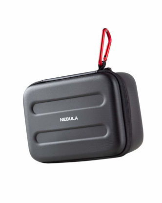 Picture of Nebula Apollo Official Travel Case, by Anker, Vegan Leather, Soft Ethylene-Vinyl Acetate Material, Splash-Resistance, Premium Protection Projector Travel Case