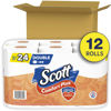 Picture of Scott ComfortPlus Toilet Paper, 12 Double Rolls, 231 Sheets per Roll, Septic-Safe, 1-Ply Toilet Tissue