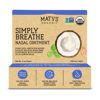 Picture of Matys Simply Breathe Nasal Ointment - Dry Nose Relief - Soothes Sore Noses from Air Travel, Dry Climates, CPAP Use & More -Natural Saline Alternative for Adults & Kids - 0.5 oz