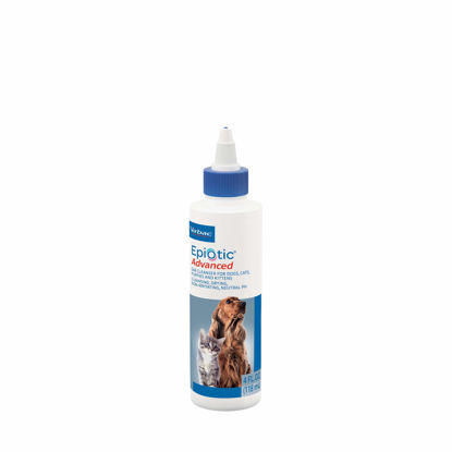 Picture of Virbac Epi-Optic Advanced Ear Cleanser For Dogs and Cats (All Sizes) White 4 oz