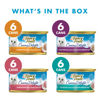 Picture of Purina Fancy Feast Wet Cat Food Variety Pack, Creamy Delights Poultry & Seafood Collection - (24) 3 oz. Cans