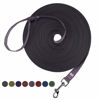 Picture of Hi Kiss Dog/Puppy Obedience Recall Training Agility Lead - 15ft 20ft 30ft 50ft 100ft Training Leash - Great for Training, Play, Camping, or Backyard(50ft,BL+PK)