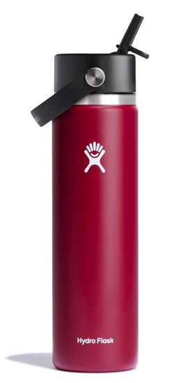 Picture of Hydro Flask 24 Oz Wide Flex Straw Cap Berry