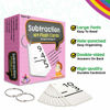 Picture of Star Right Subtraction Flashcards with 2 Metal Binder Rings - 169 Self Checking Flashcards - for Ages 6 and Up