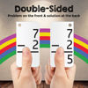 Picture of Star Right Subtraction Flashcards with 2 Metal Binder Rings - 169 Self Checking Flashcards - for Ages 6 and Up