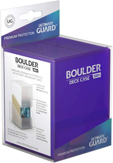 Picture of Ultimate Guard Boulder 100+ Deck Case Amathyst