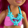 Picture of Barbie Dreamtopia Chelsea Mermaid Doll with Pink Hair & Tail, Tiara Accessory, Small Doll Bends At Waist 6.5INCHES